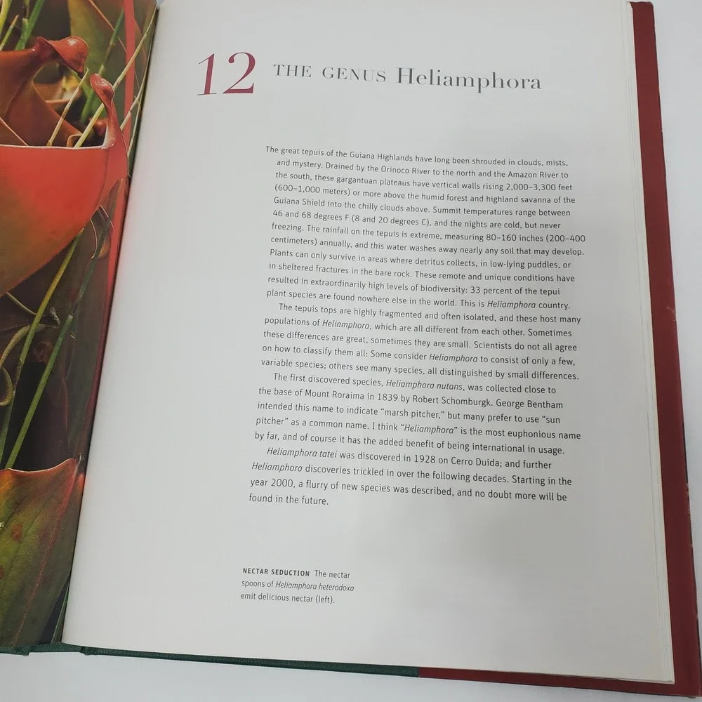 Growing Carnivorous Plants Book Barry Rice Hardcover Timer Press